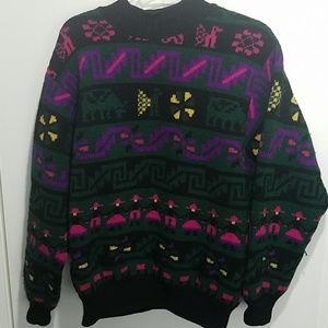 United Colors of Benetton Shetland Wool Sweater 34